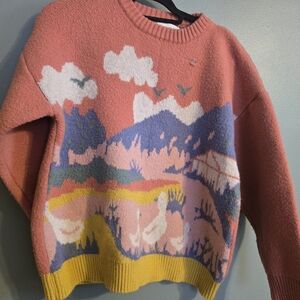 Duck Bird Mountain Sweater